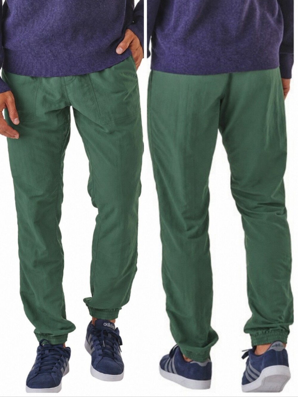 PATAGONIA Baggies Long Pants   Forest Green Discontinued Rare XL